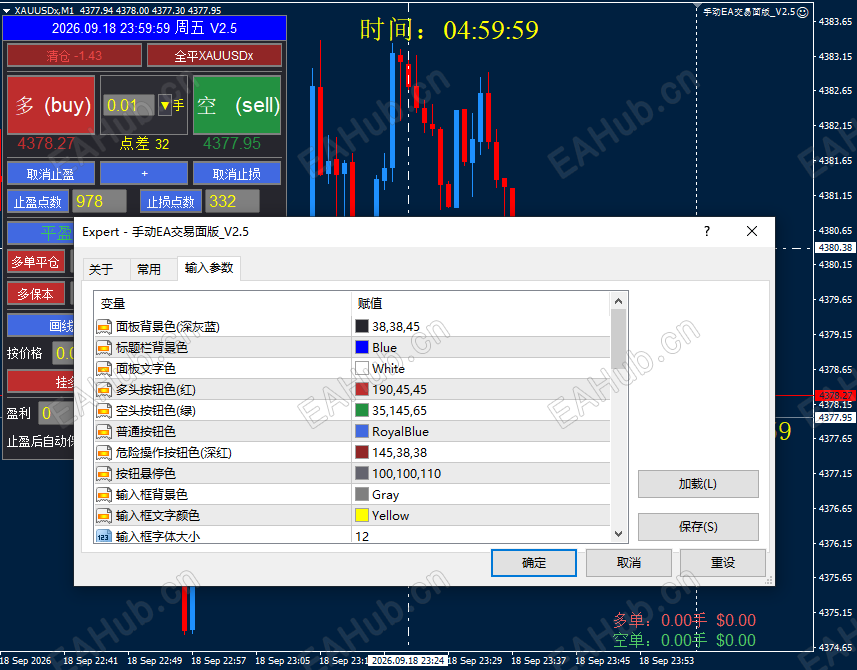 可配参数