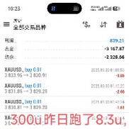 9.30号战绩分享，
20000u跑了591u，日化在2.9%
300u跑了8.3u，日化在2.6%
今天是-EAHub外汇论坛