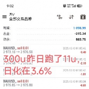 10.10号战绩分享
20000u昨日跑了2896u，日化在14%
300u昨日跑了11%，日化在3.6%-EAHub外汇论坛