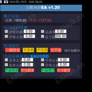 【大眼风控面板】自用的MT5版本的风控面板EA，感觉还可以！-EAHub外汇论坛