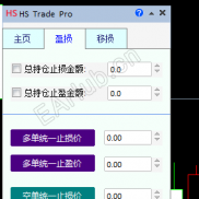 【半自动开仓工具】一键平仓， 挂单，推保护， 移动止损，-EAHub外汇论坛