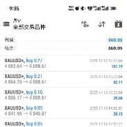 11.10号战绩分享，
20000u昨日跑了560u，日化在2.8%
300u昨日跑了3.6u，日化在1.-EAHub外汇论坛