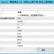 【暴富黄金-EA 【固定止盈可调_固定止盈修复】】高胜率一次一单    每单带止损止盈，收益224%，最大浮亏13.5%-EAHub外汇论坛