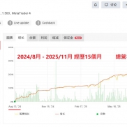 15个月策略 可提供保本/各承担一半方式跑 月均20％-EAHub外汇论坛