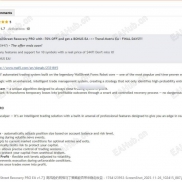 【WallStreet Recovery PRO EA v1.7】高风险的网格马丁策略能否带来稳定收益-EAHub外汇论坛