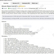 【Bitcoin Robot Grid MT4】BTC网格-EAHub外汇论坛