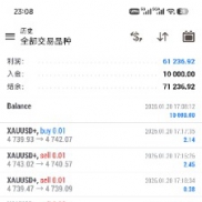 超鬼行情全自动运行不做任何规避欢迎观摩.目前多实盘同步运行稳定冲刺中
新版黄-EAHub外汇论坛