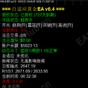 自适应黄金AI交易系统 v6.4-EAHub外汇论坛