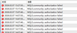 跑EA时经常出现这种情况是什么问题？-EAHub外汇论坛