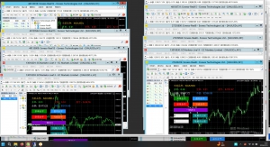 今天的行情，小仓位继续跑起来，开心。有朋友说我的扛不住单边，确实抗不了太多-EAHub外汇论坛