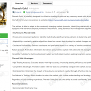 【Pharaoh Gold 法老黄金】交易准确率极高-EAHub外汇论坛