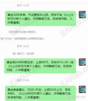 黄金交易策略：十字星信号下的多空博弈与关键点位应对-EAHub外汇论坛