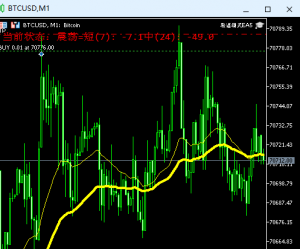 在外汇市场中，赢家指标主要用于判断趋势的强度和多空转折点，而双均线（EMA25/5-EAHub外汇论坛
