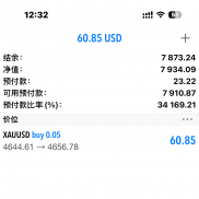 早上一起来，就盈利快300了，做趋势交易的好处，就是丢一堆饵料，耐心等待鱼儿愿-EAHub外汇论坛