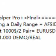 【AF-DR Scalper Pro+ Final EA V1.0】MT4 这个马丁爆仓快！-EAHub外汇论坛