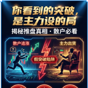 别做待宰羔羊！看透“假突破”的嗜血陷阱
无量拉升、瞬间收回、专挑前高作妖——-EAHub外汇论坛