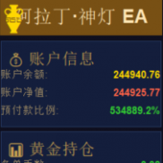 【阿拉丁神灯】结合智能风控，带有自动锁仓和解套的EA-EAHub外汇论坛