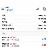 #MT5名刀双向网格EA 历经大行情稳定运行
阔别多日欢迎来战[强][强]
MT5
STARTRAD-EAHub外汇论坛