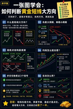一張圖判斷黃金大趨勢-EAHub外汇论坛