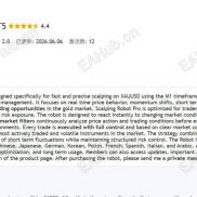 【Scalping Robot Pro】最近的EA以及黄金剥头皮-EAHub外汇论坛
