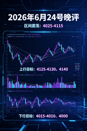 2026年6月24号晚评-EAHub外汇论坛