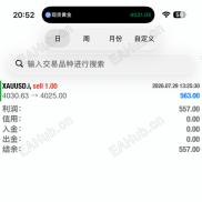 一次一单，止盈止损6美金，每周10-50%-EAHub外汇论坛