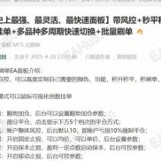这个牛策智创发的面板有毒，几秒就把我账户里面700多大打光了-EAHub外汇论坛