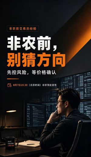 非农马上到来，不提前猜方向。
今晚你会选择进场还是观望？-EAHub外汇论坛