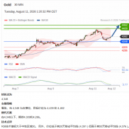 TradingCentral黄金外汇分析：黄金原油2020.08.11-EAHub外汇论坛