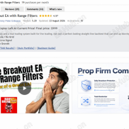 【Range Breakout EA with Range Filters】区间突破、趋势、一单一结，无限制-EAHub外汇论坛