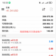3种策略总有一款适合你
高频策略月化50%，大账户已跑3个月多总利润38万美金（高-EAHub外汇论坛