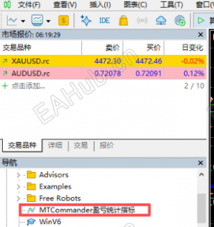 【MTCommander盈亏统计】好用的盈亏统计EA-EAHub外汇论坛
