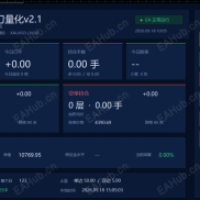 【黄刀量化 】公认黄刀量化比名刀跑的要好-EAHub外汇论坛