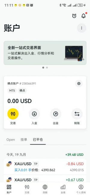 9.19凌晨2点，主动平了EA，还成交了4次，还不错。看的是高位回调了，不再跑了。-EAHub外汇论坛