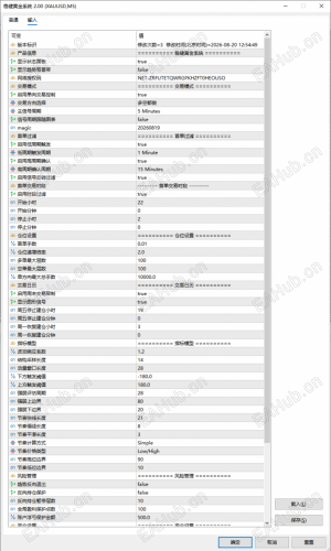 求这个源码 价格好商量-EAHub外汇论坛