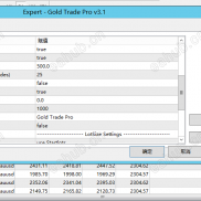 【Gold Trade Pro V3.1 NODLL 】实盘收益1.6倍+-EAHub外汇论坛